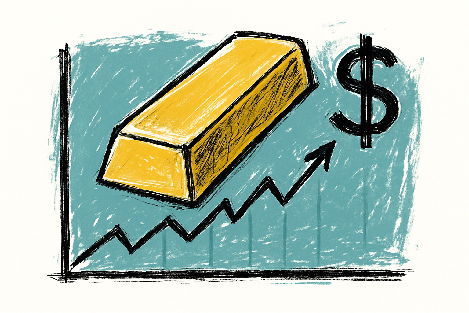 goldbarren-steigender-kurs-dollar-icon